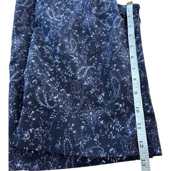 S.C. & CO. Women's Blue Pull On Stretch Rayon Blend Bermuda Shorts Size 10 - Picture 6 of 11